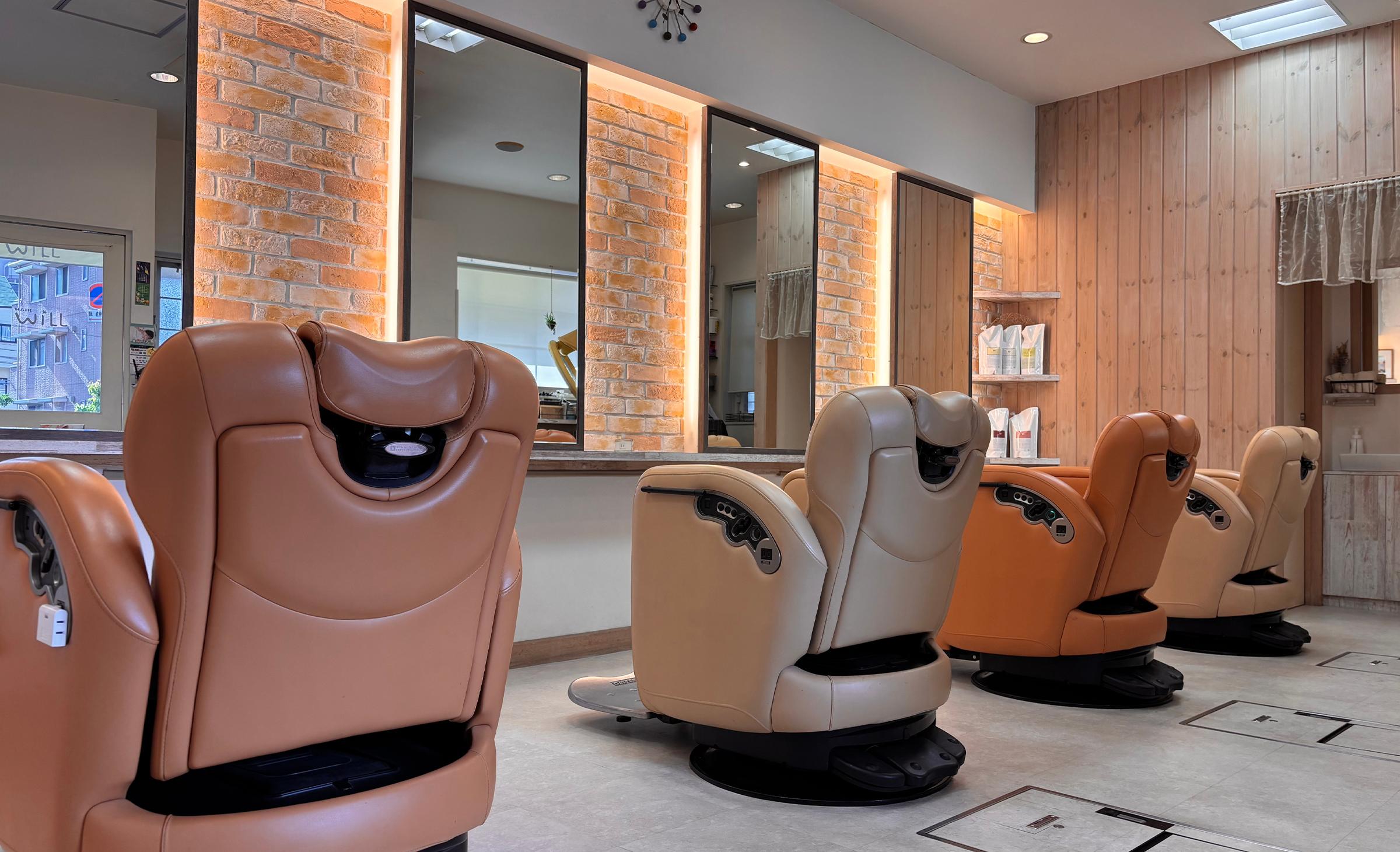 Hair will 店内風景