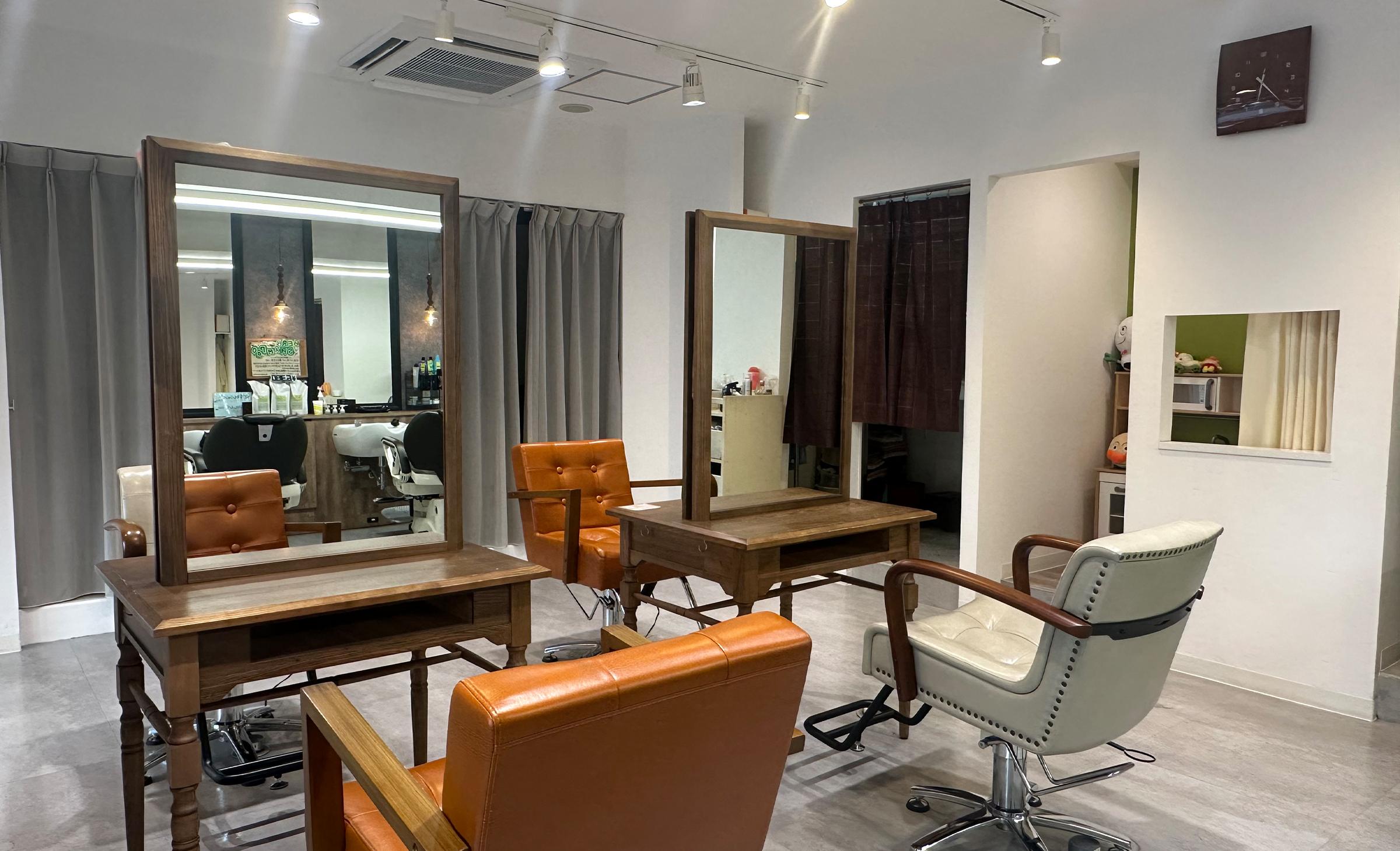 Hair will サービス風景